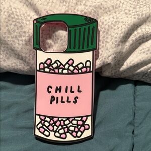 Chill Pills Phone Case - Pink and Green iPhone 16 pro max